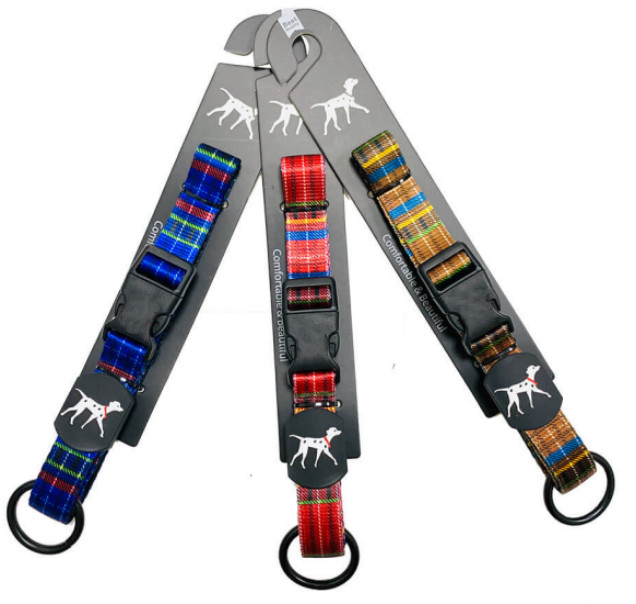 British Grid Pet Collar